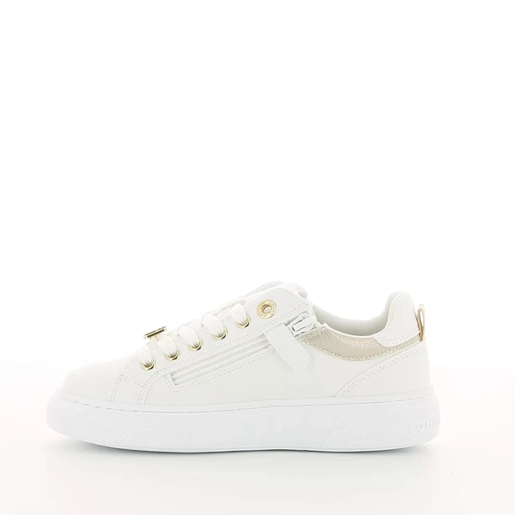 Image (4) de la chaussures Tommy Hilfiger - Baskets Blanc en Cuir synthétique Image (4) de la chaussures Tommy Hilfiger - Baskets Blanc en Cuir synthétique