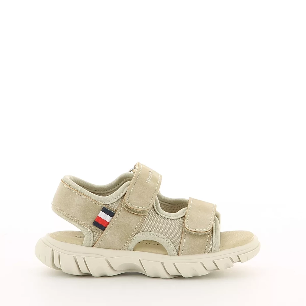 Image (2) de la chaussures Tommy Hilfiger - Sandales et Nu-Pieds Taupe en Cuir synthétique Image (2) de la chaussures Tommy Hilfiger - Sandales et Nu-Pieds Taupe en Cuir synthétique