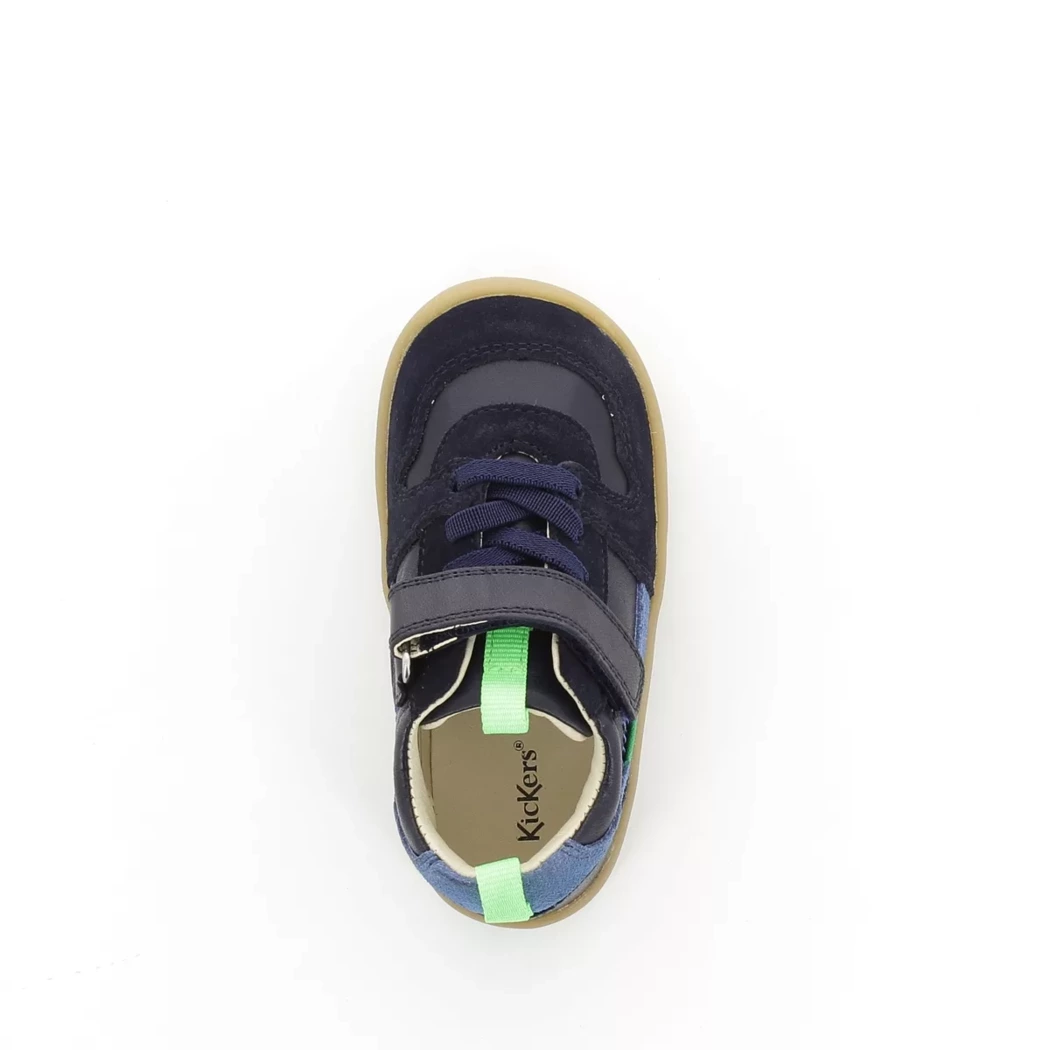 Image (6) de la chaussures Kickers - Baskets Bleu en Cuir Image (6) de la chaussures Kickers - Baskets Bleu en Cuir