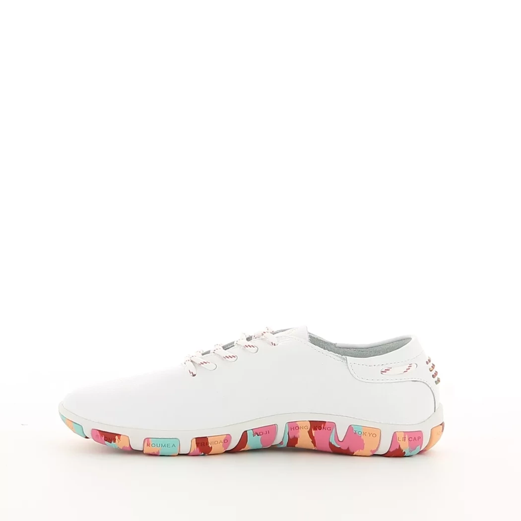 Image (4) de la chaussures Tbs - Baskets Blanc en Cuir Image (4) de la chaussures Tbs - Baskets Blanc en Cuir