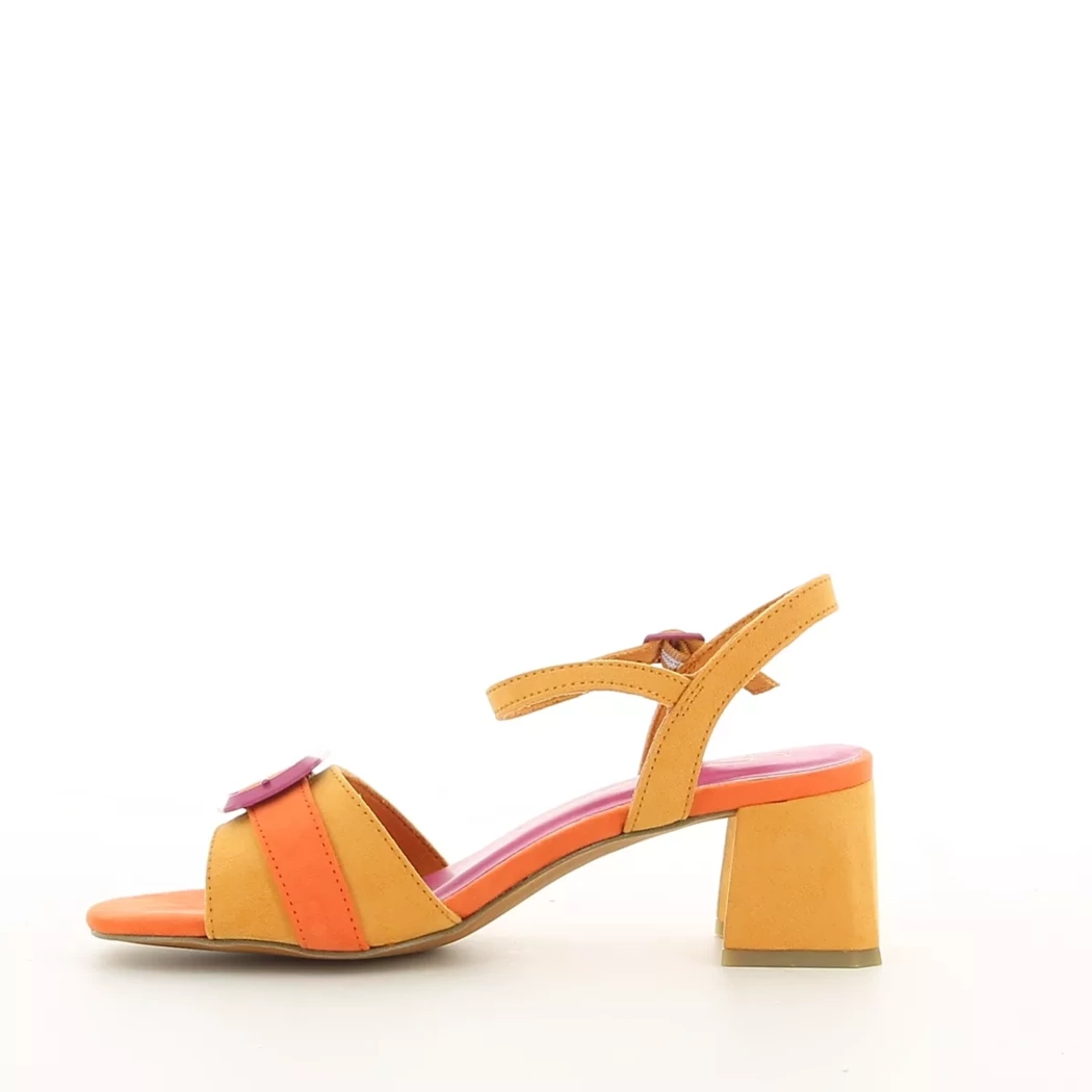 Image (4) de la chaussures Marco Tozzi - Sandales et Nu-Pieds Orange en Cuir synthétique Image (4) de la chaussures Marco Tozzi - Sandales et Nu-Pieds Orange en Cuir synthétique
