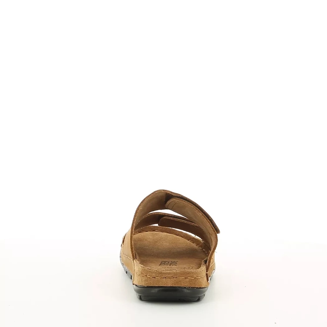 Image (3) de la chaussures Trek Stone - Mules et Sabots Cuir naturel / Cognac en Cuir Image (3) de la chaussures Trek Stone - Mules et Sabots Cuir naturel / Cognac en Cuir