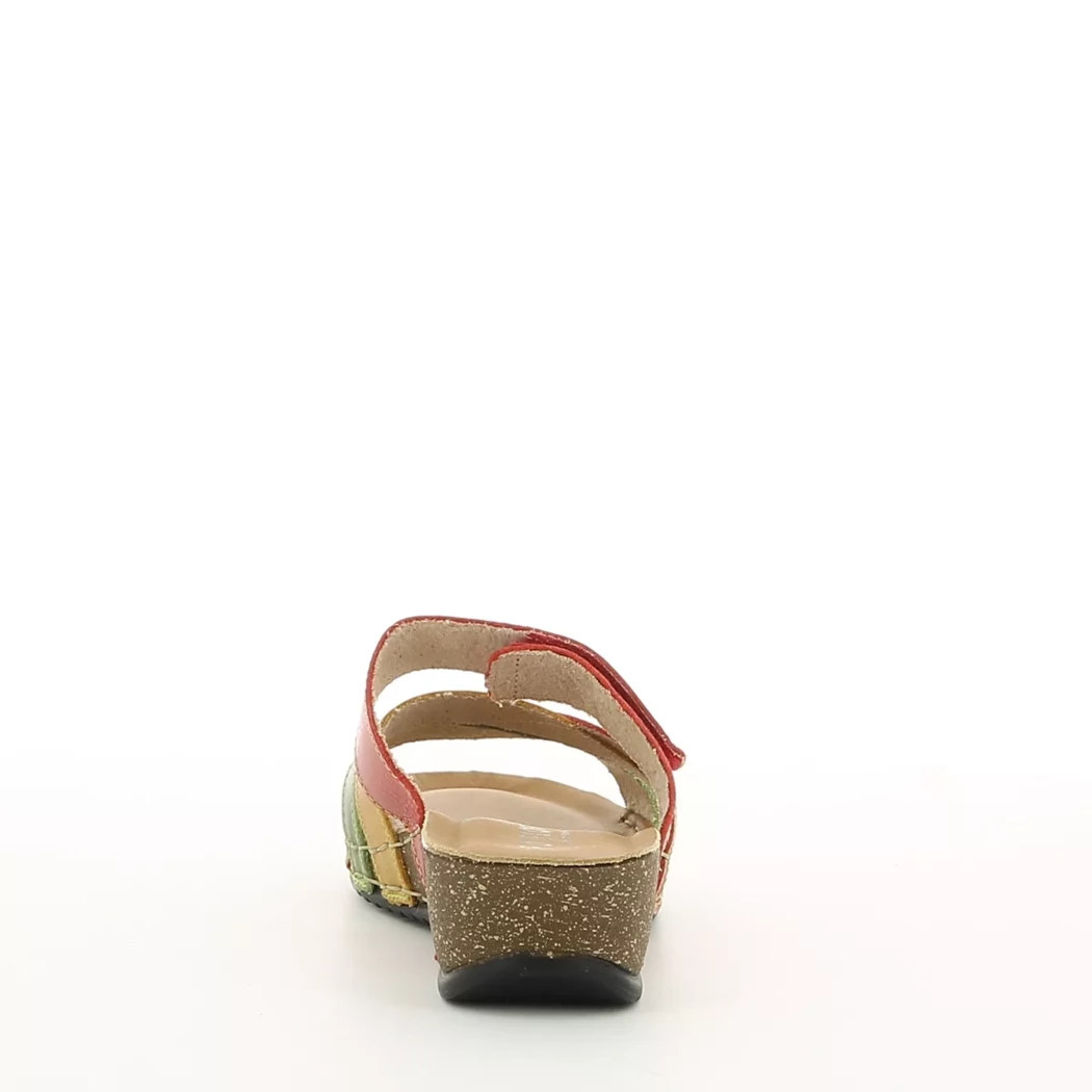 Image (3) de la chaussures Fly Flot - Mules et Sabots Rouge en Cuir Image (3) de la chaussures Fly Flot - Mules et Sabots Rouge en Cuir