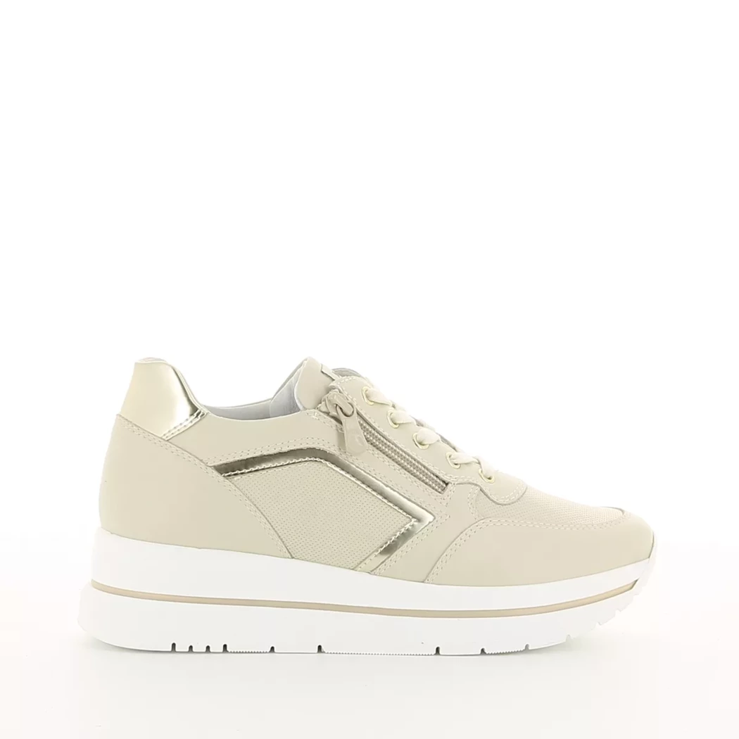 Image (2) de la chaussures Nero Giardini - Baskets Beige en Cuir Image (2) de la chaussures Nero Giardini - Baskets Beige en Cuir