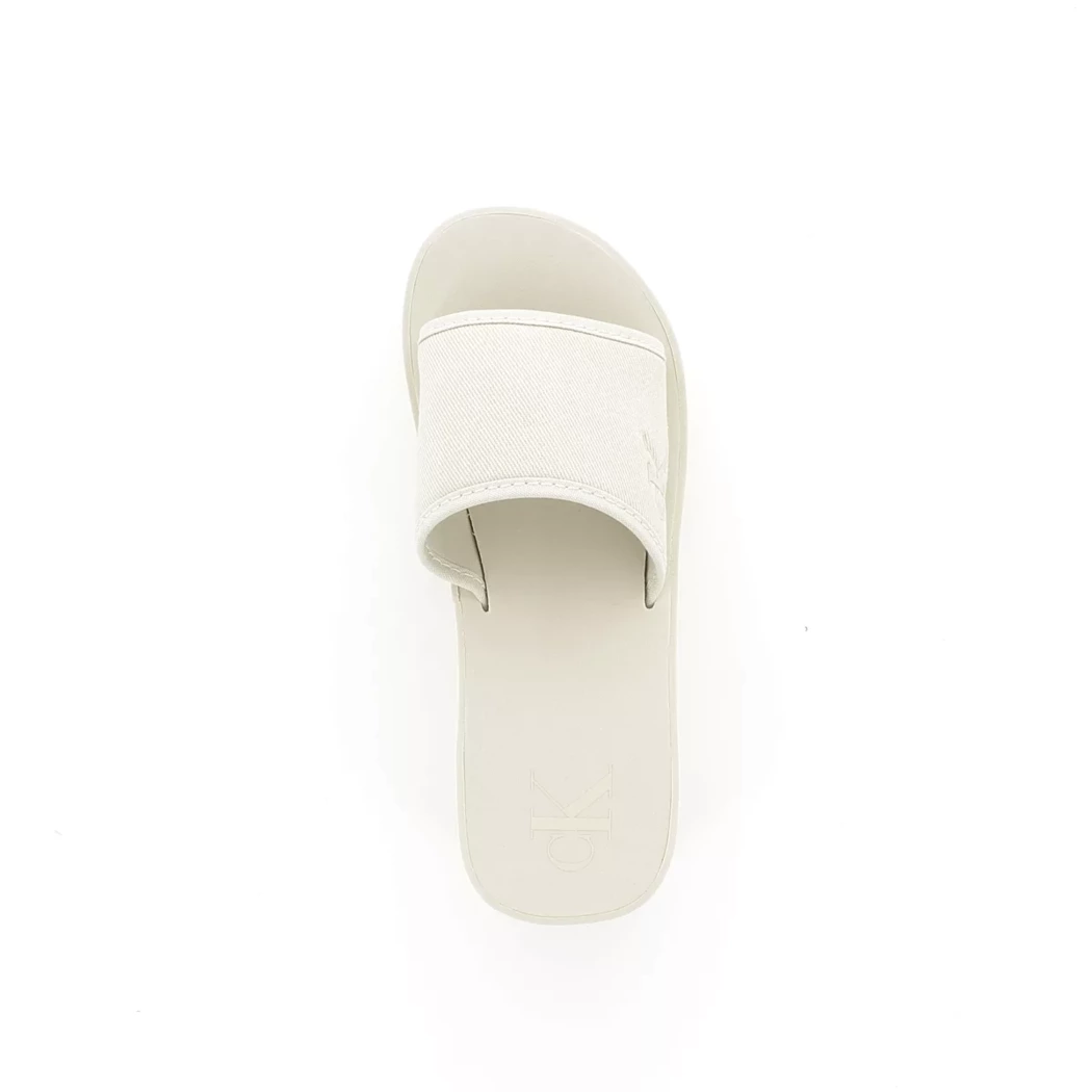 Image (6) de la chaussures Calvin Klein - Tongs et Plage Beige en Textile Image (6) de la chaussures Calvin Klein - Tongs et Plage Beige en Textile