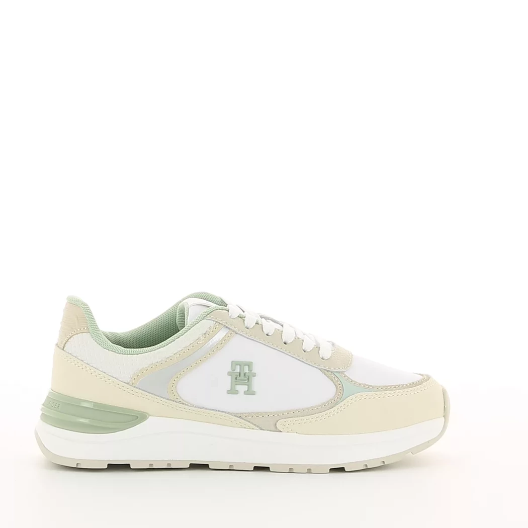 Image (2) de la chaussures Tommy Hilfiger - Baskets Beige en Cuir Image (2) de la chaussures Tommy Hilfiger - Baskets Beige en Cuir