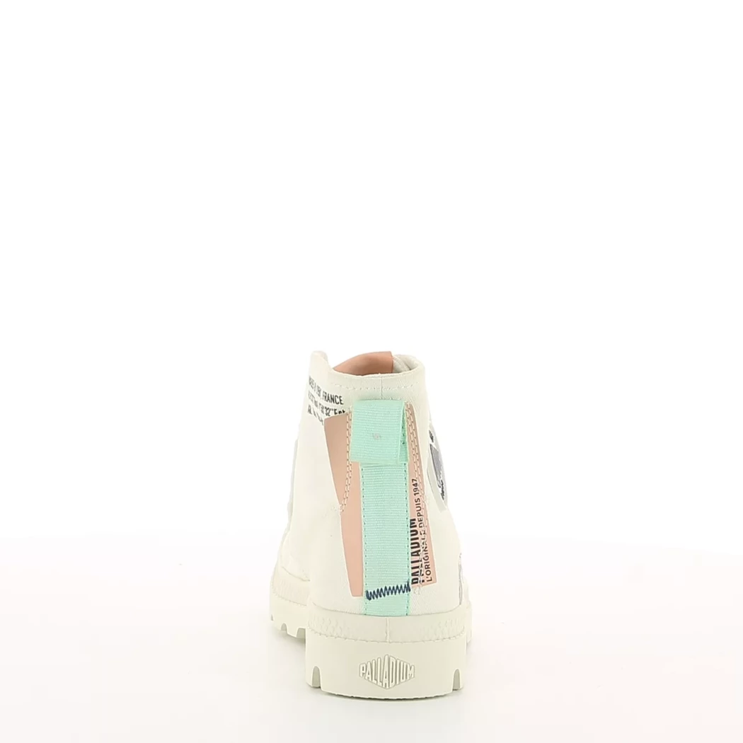 Image (3) de la chaussures Palladium - Bottines Blanc en Textile Image (3) de la chaussures Palladium - Bottines Blanc en Textile