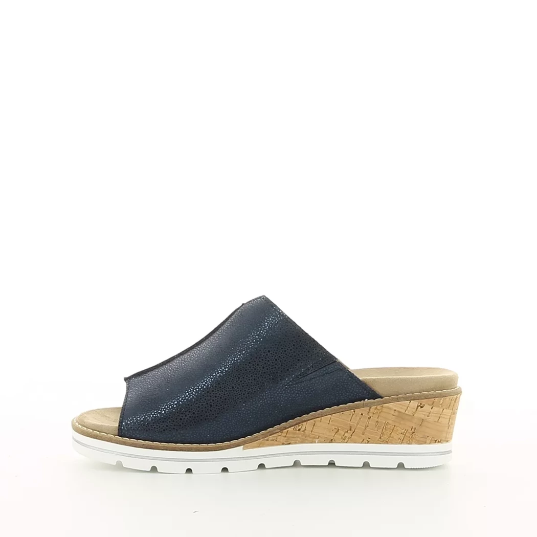 Image (4) de la chaussures Aco Shoes - Mules et Sabots Bleu en Cuir nubuck Image (4) de la chaussures Aco Shoes - Mules et Sabots Bleu en Cuir nubuck
