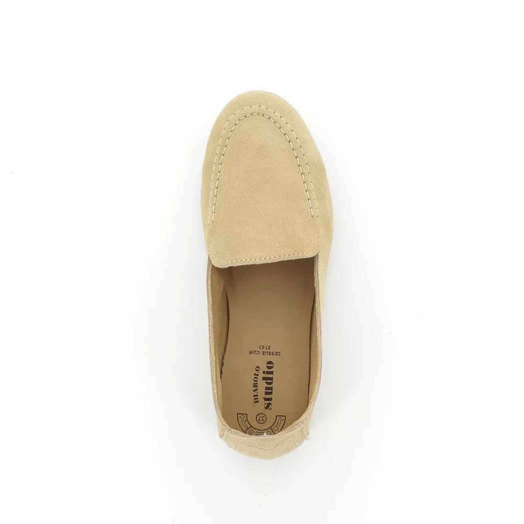 Image (6) de la chaussures Diabolo Studio - Mocassins Taupe en Cuir nubuck Image (6) de la chaussures Diabolo Studio - Mocassins Taupe en Cuir nubuck