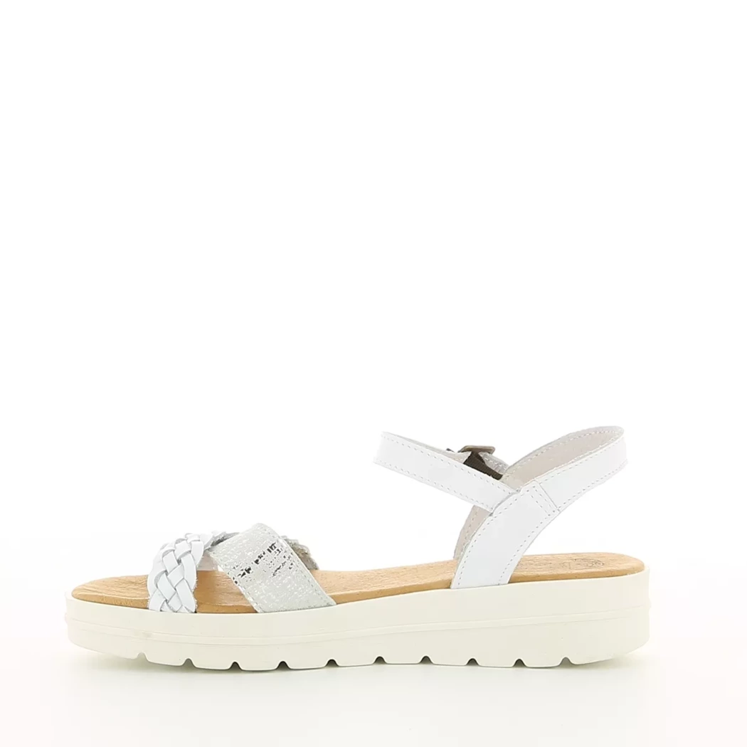 Image (4) de la chaussures Pretty Stories - Sandales et Nu-Pieds Blanc en Cuir Image (4) de la chaussures Pretty Stories - Sandales et Nu-Pieds Blanc en Cuir