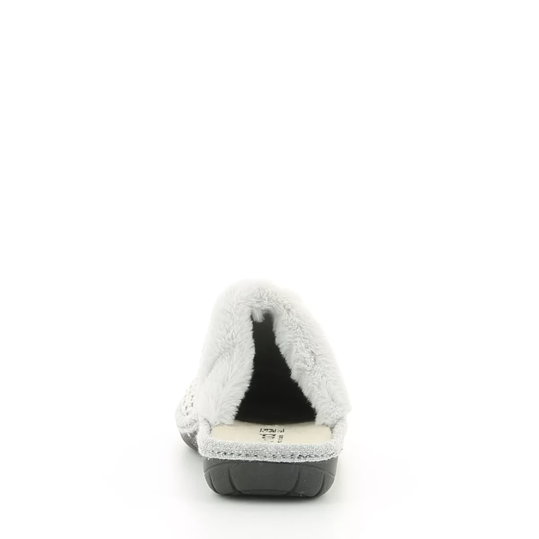 Image (3) de la chaussures Vul ladi - Pantoufles et Chaussons Gris en Textile
