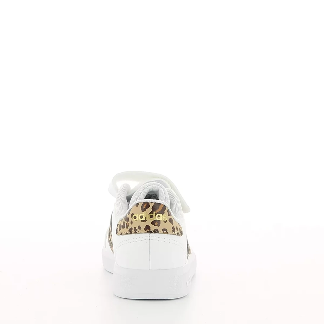 Image (3) de la chaussures Adidas - Baskets Blanc en Cuir synthétique