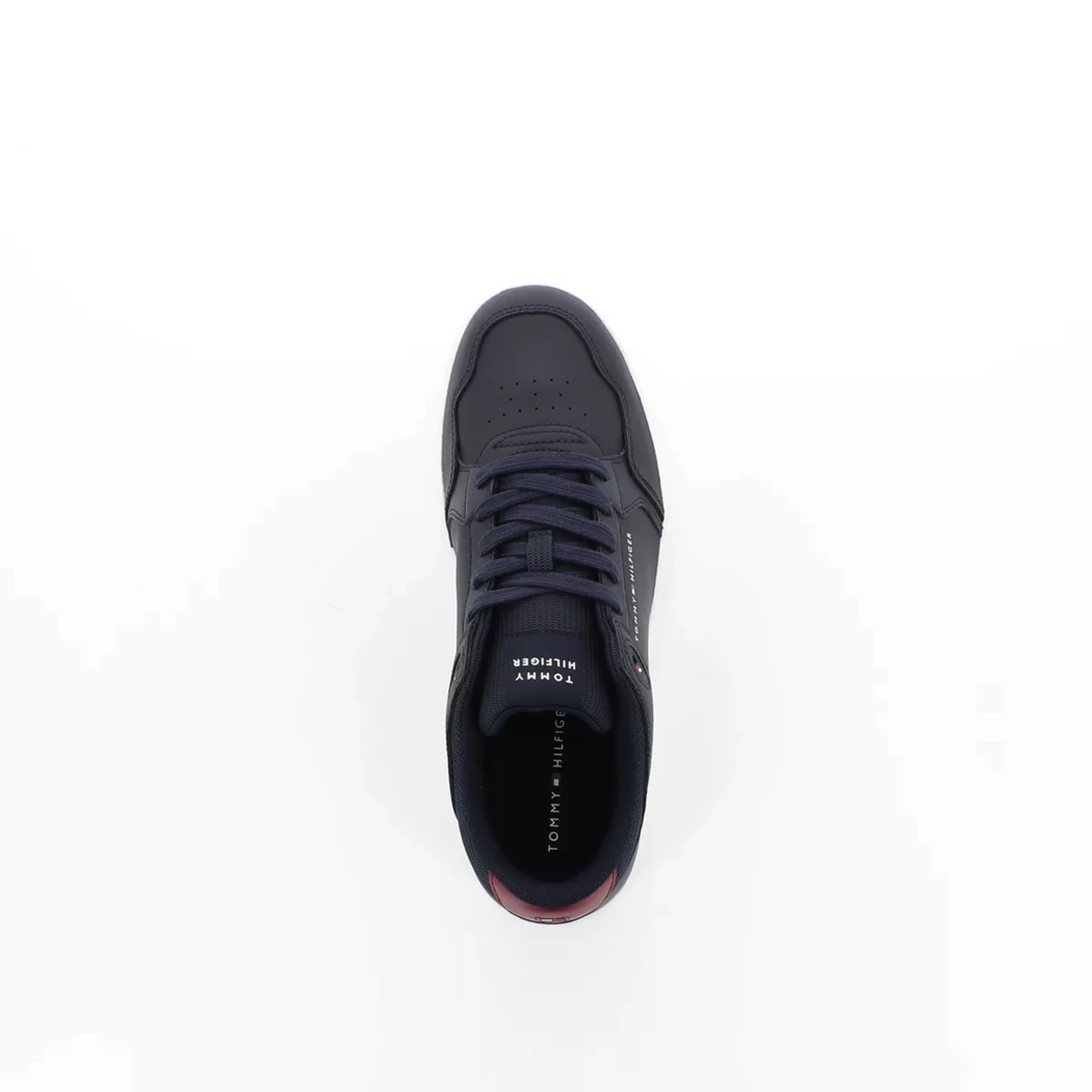 Image (6) de la chaussures Tommy Hilfiger - Baskets Bleu en Cuir