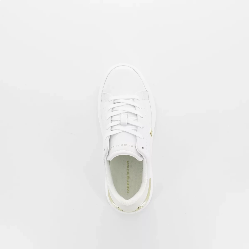 Image (6) de la chaussures Tommy Hilfiger - Baskets Blanc en Cuir Image (6) de la chaussures Tommy Hilfiger - Baskets Blanc en Cuir