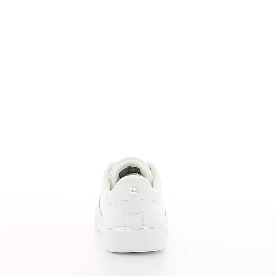 Image (3) de la chaussures Tommy Hilfiger - Baskets Blanc en Cuir