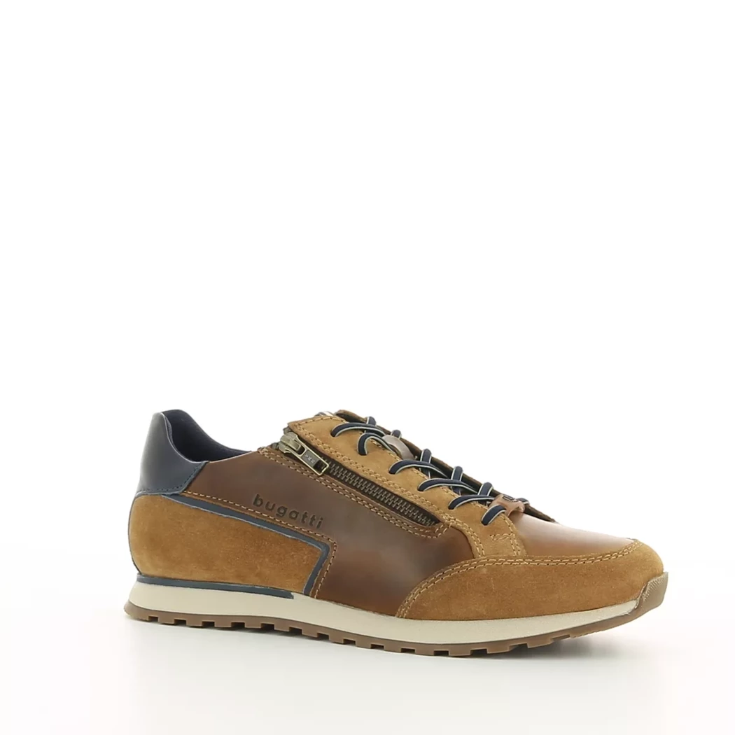 Image (1) de la chaussures Bugatti - Baskets Cuir naturel / Cognac en Cuir nubuck