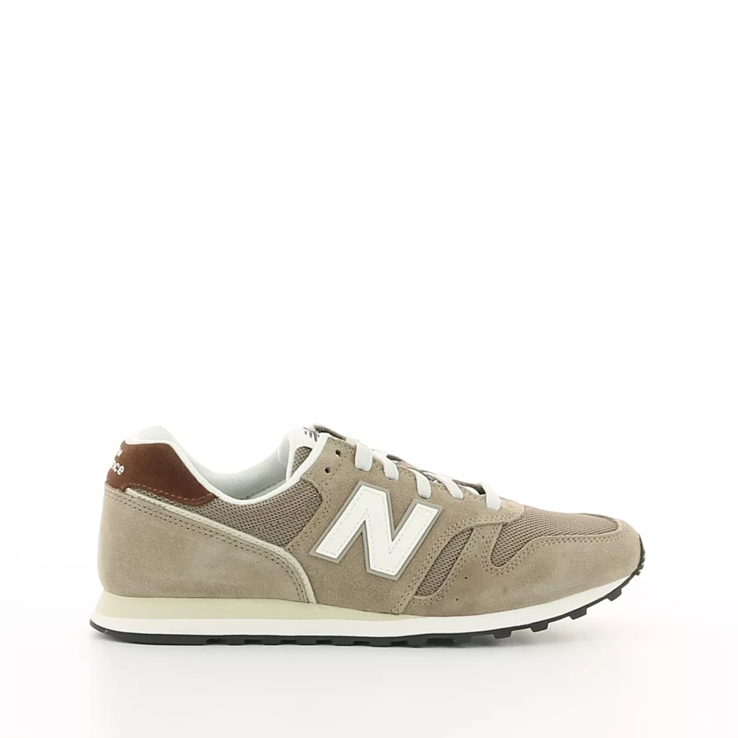 Image (2) de la chaussures New Balance - Baskets Taupe en Textile