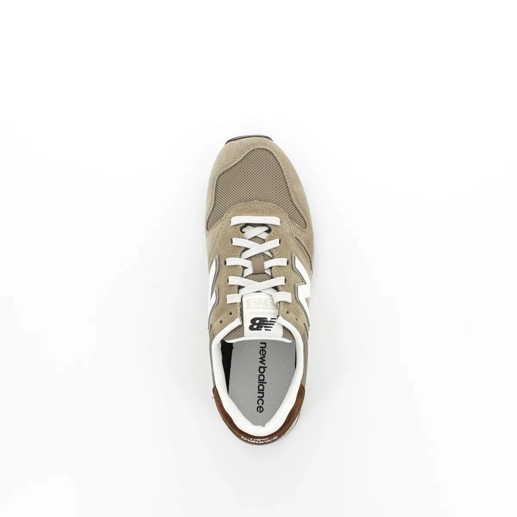 Image (6) de la chaussures New Balance - Baskets Taupe en Textile