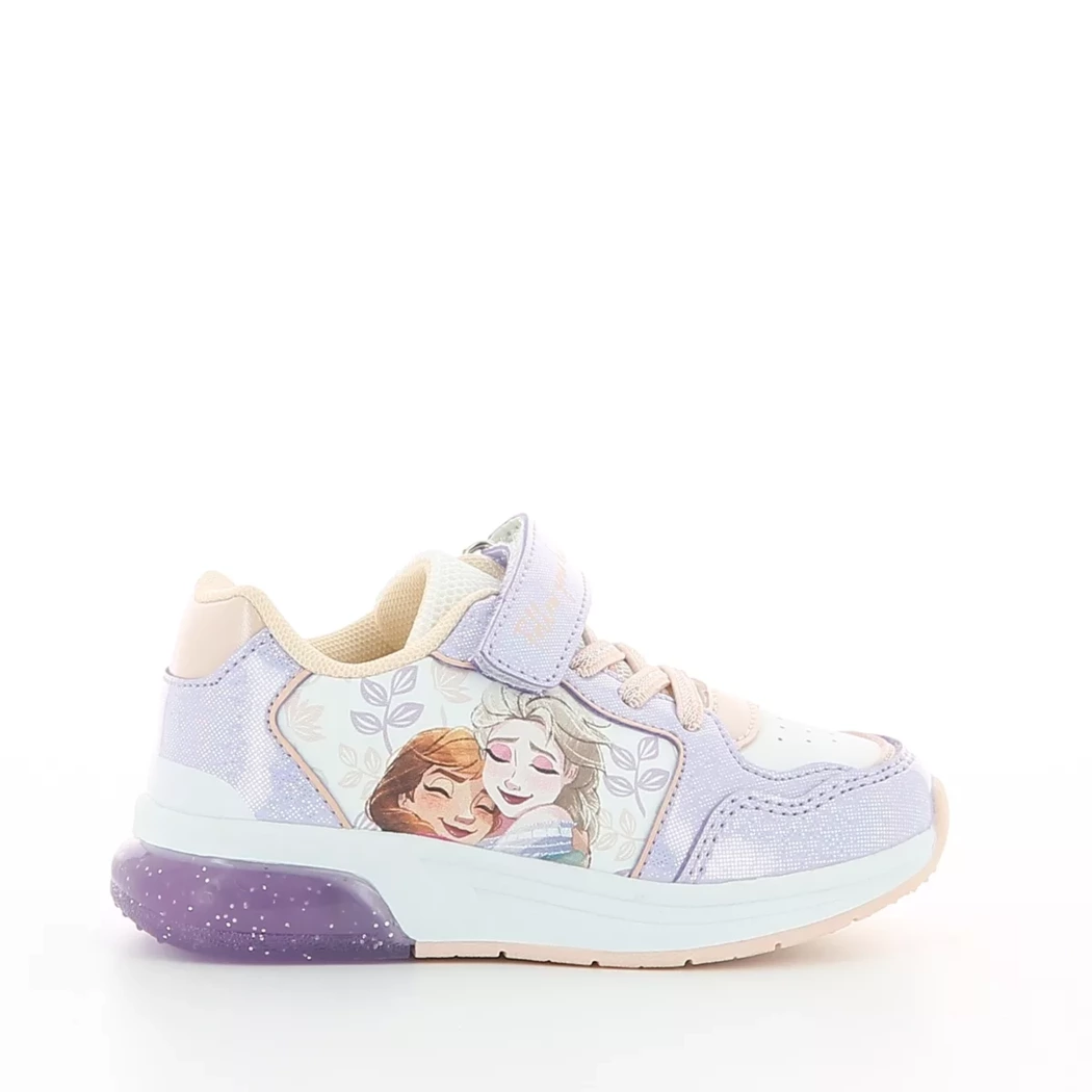 Image (2) de la chaussures Frozen - Baskets Violet / Lilas en Cuir synthétique
