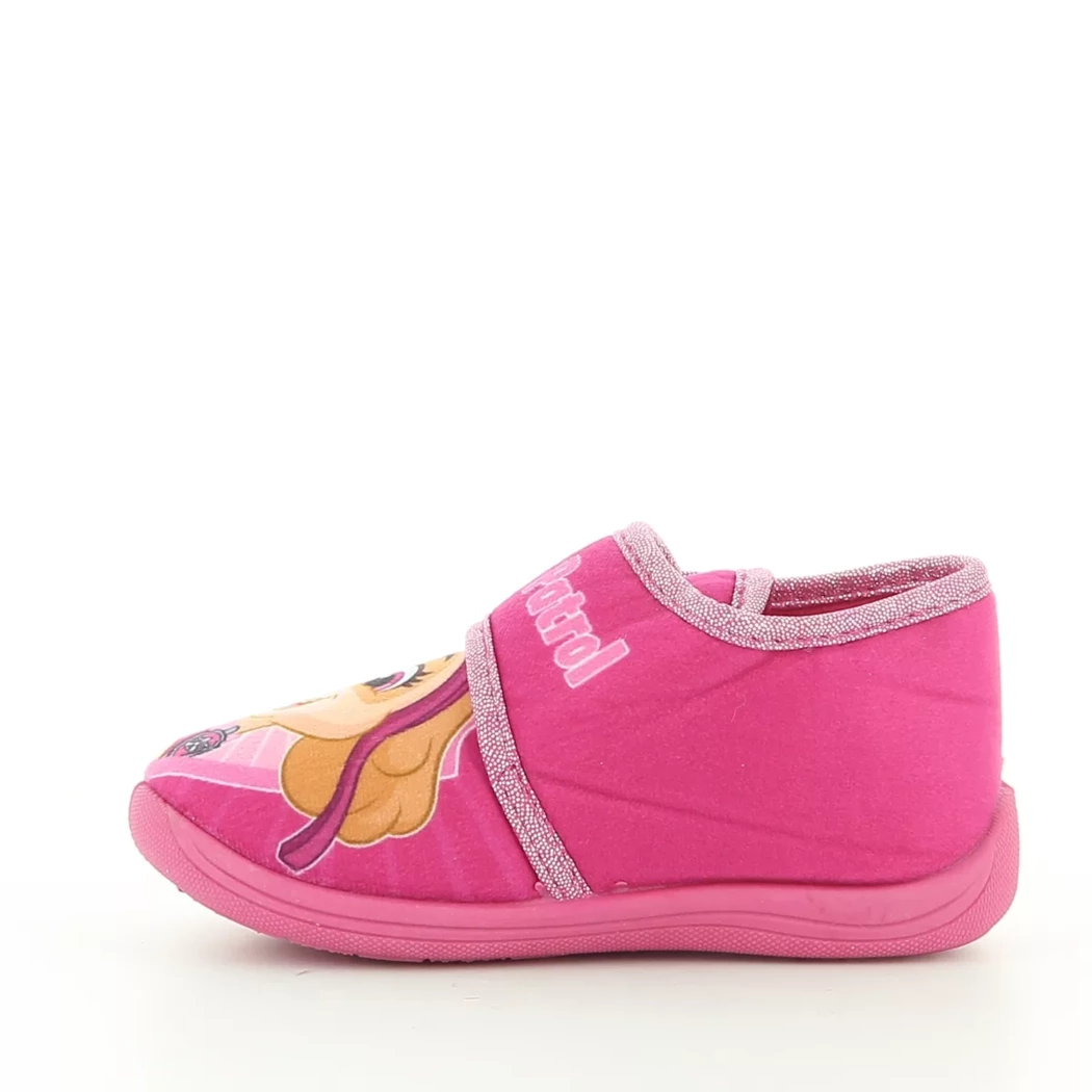 Image (4) de la chaussures Pat Patrouille - Pantoufles et Chaussons Rose en Textile