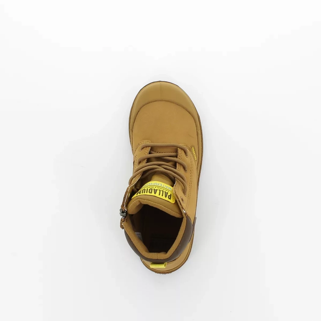 Image (6) de la chaussures Palladium - Bottines Cuir naturel / Cognac en Cuir nubuck