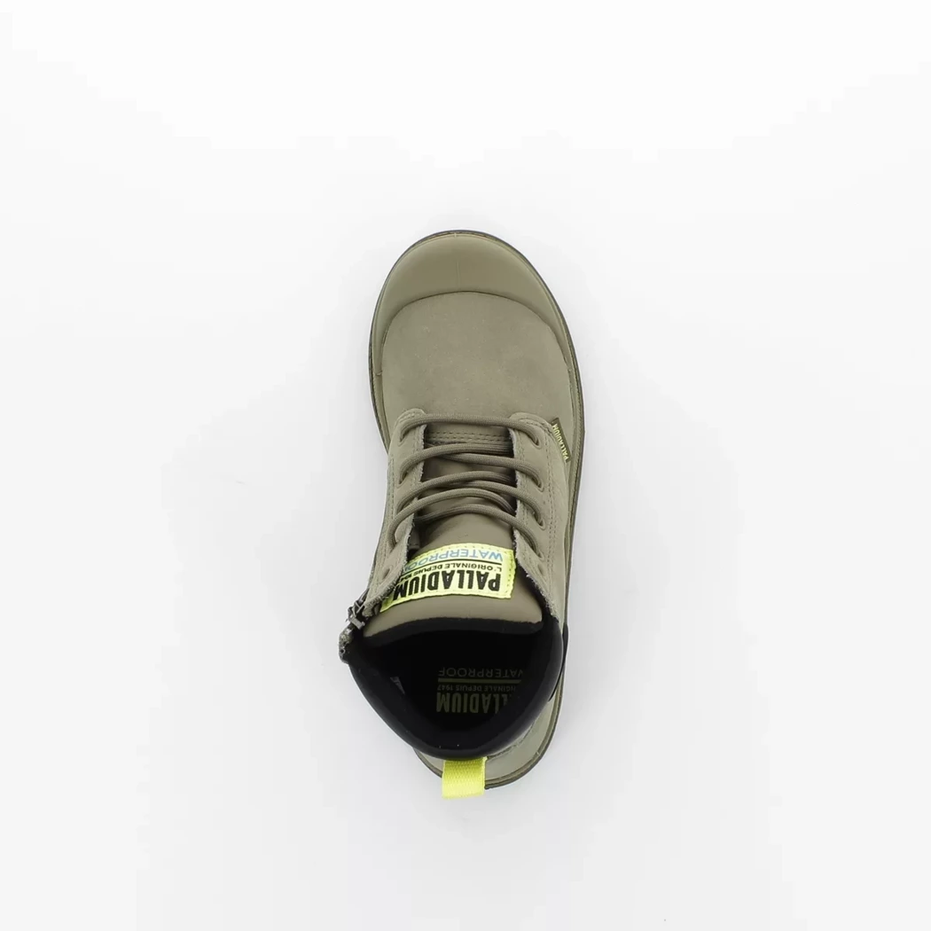 Image (6) de la chaussures Palladium - Bottines Vert en Cuir nubuck Image (6) de la chaussures Palladium - Bottines Vert en Cuir nubuck