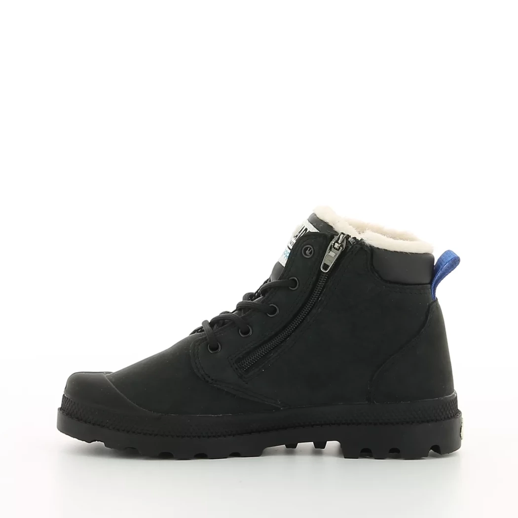 Image (4) de la chaussures Palladium - Bottines Noir en Cuir nubuck