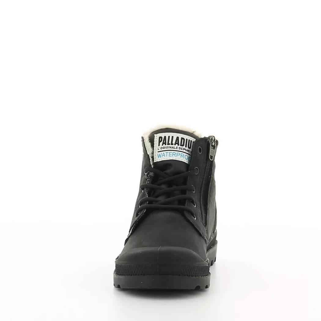 Image (5) de la chaussures Palladium - Bottines Noir en Cuir nubuck