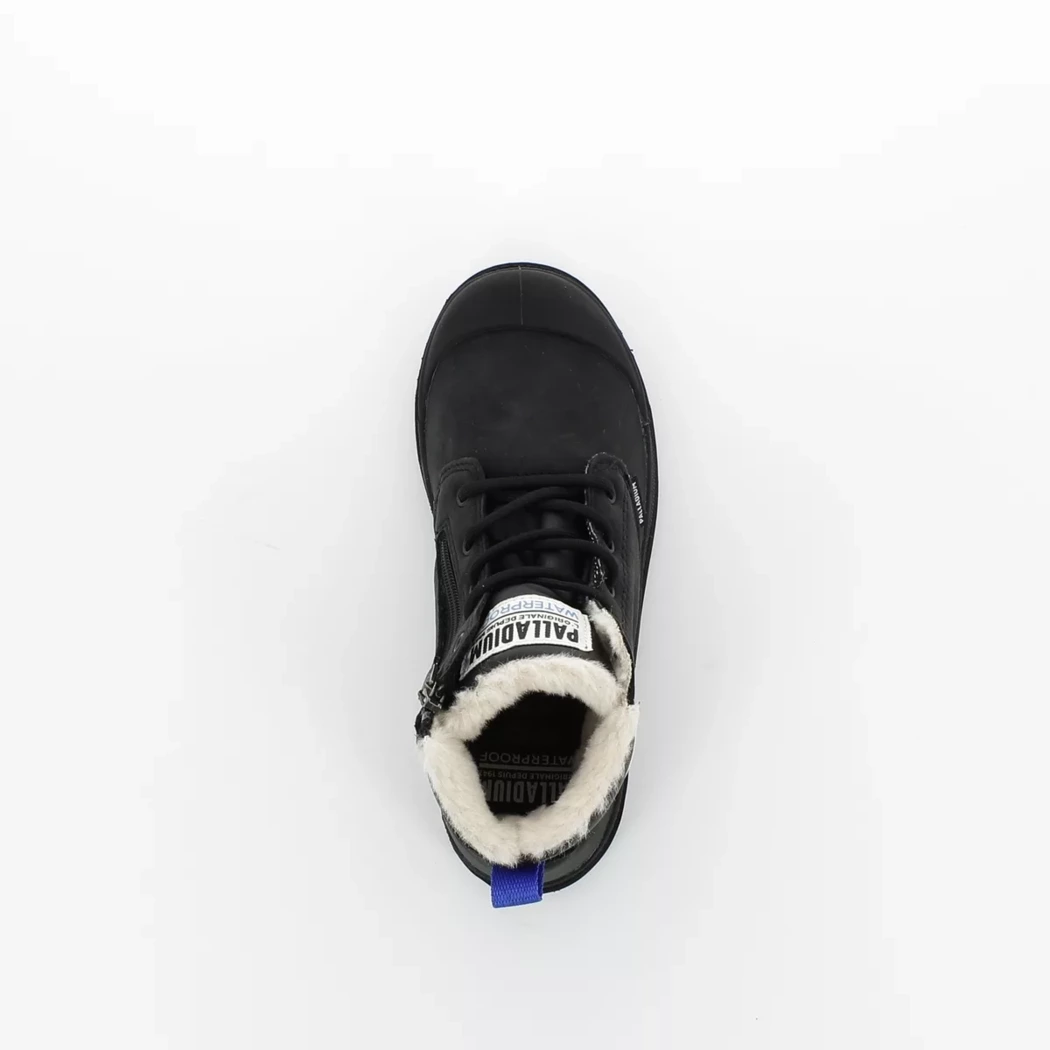 Image (6) de la chaussures Palladium - Bottines Noir en Cuir nubuck