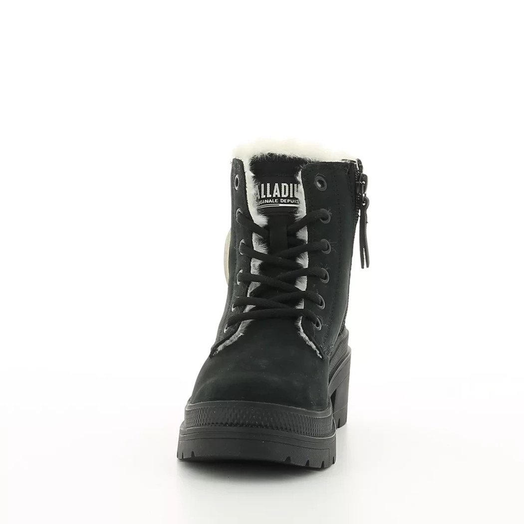 Image (5) de la chaussures Palladium - Bottines Noir en Cuir nubuck