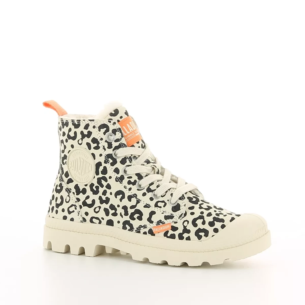 Image (1) de la chaussures Palladium - Bottines Beige en Cuir nubuck