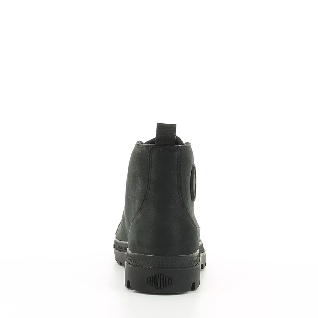 Image (3) de la chaussures Palladium - Bottines Noir en Cuir nubuck