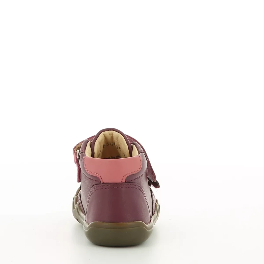 Image (3) de la chaussures Geox - Bottines Violet / Lilas en Cuir
