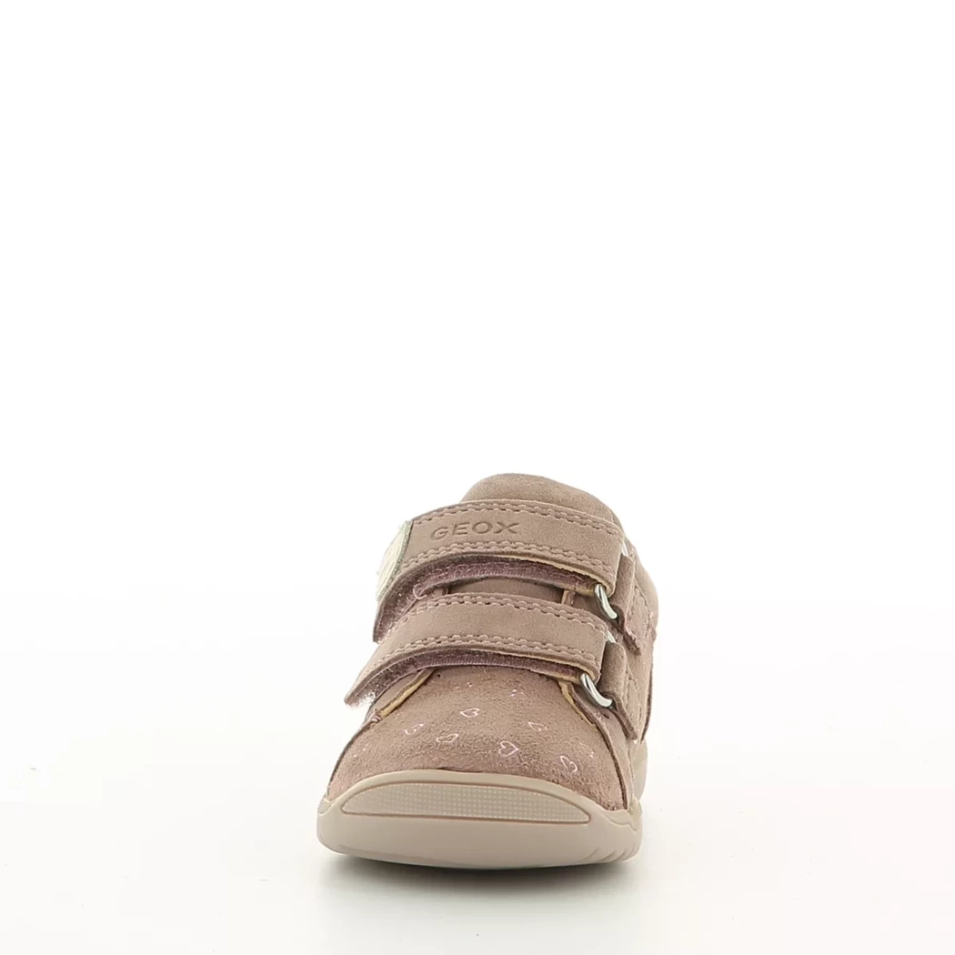 Image (5) de la chaussures Geox - Bottines Rose en Cuir nubuck