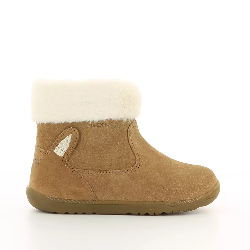 Image (2) de la chaussures Geox - Boots Cuir naturel / Cognac en Cuir nubuck