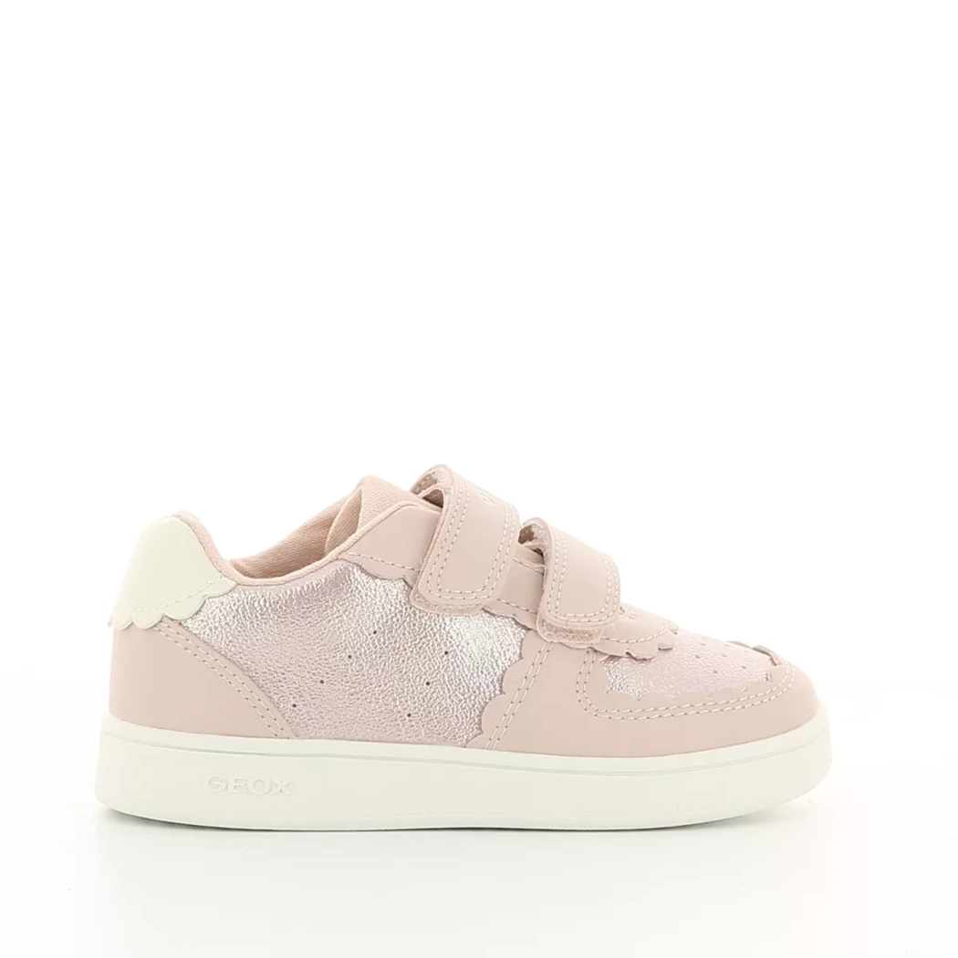 Image (2) de la chaussures Geox - Baskets Rose en Cuir synthétique
