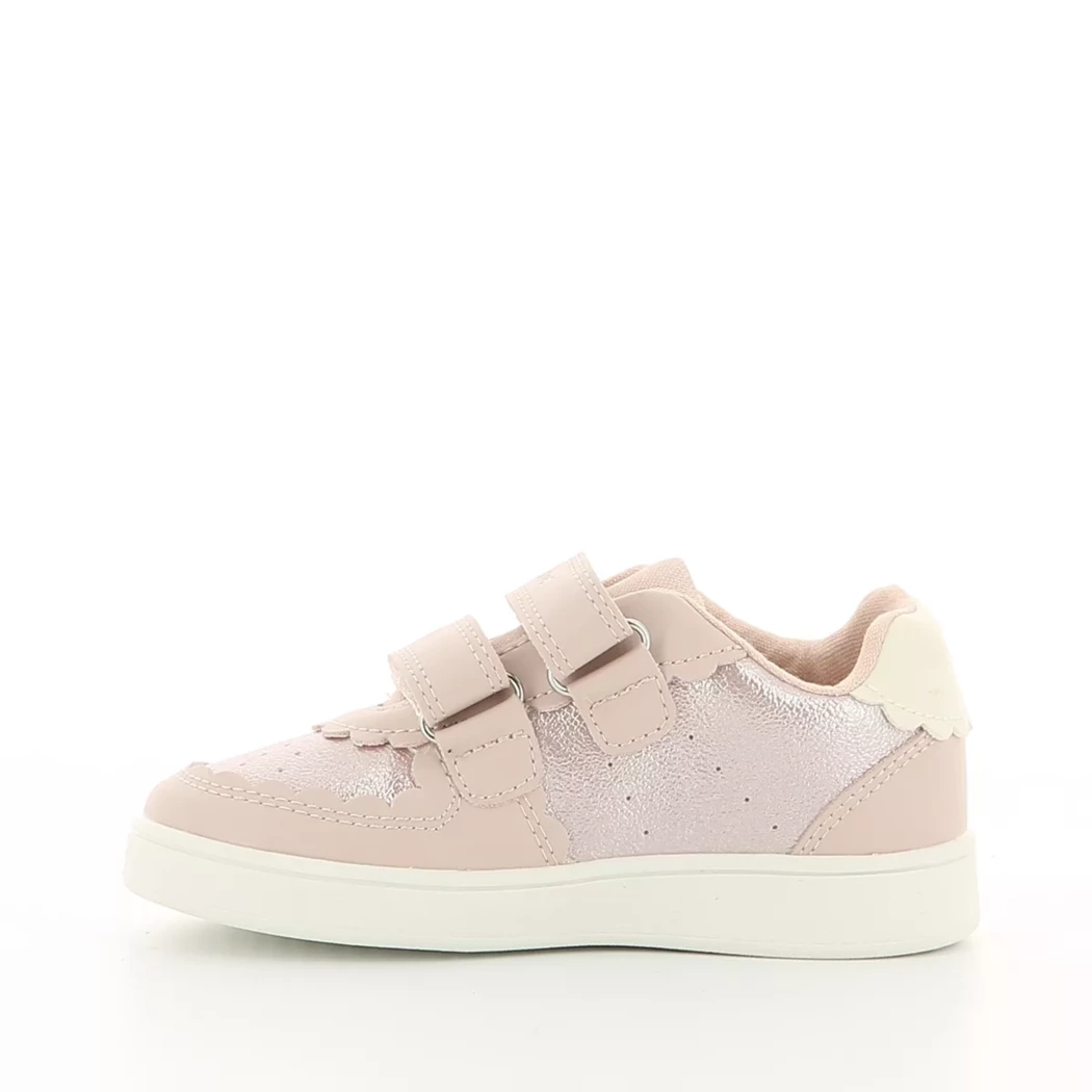 Image (4) de la chaussures Geox - Baskets Rose en Cuir synthétique