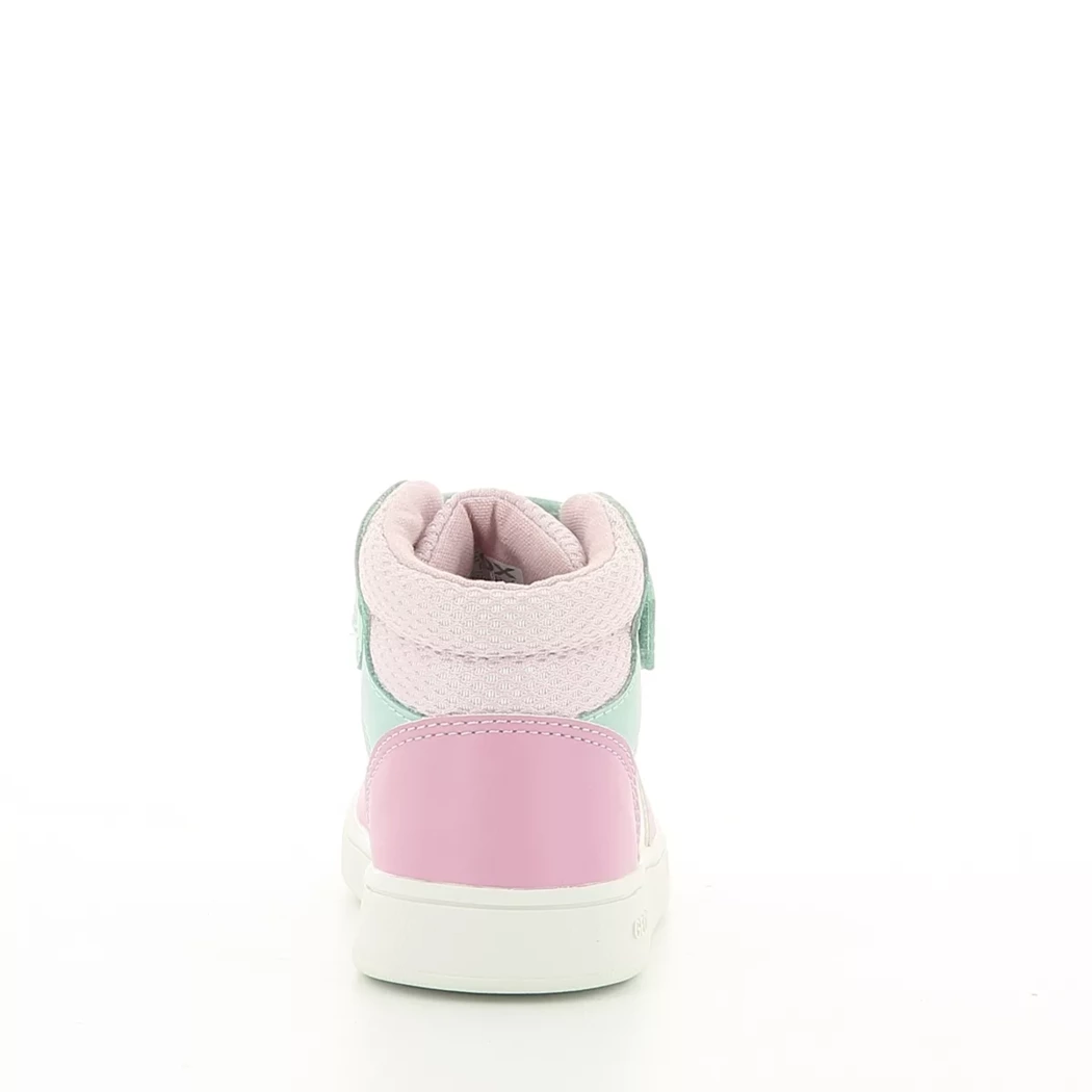 Image (3) de la chaussures Geox - Bottines Blanc en Cuir synthétique