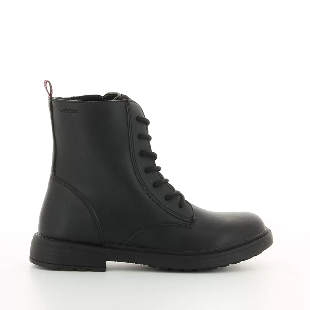 Image (2) de la chaussures Geox - Bottines Noir en Cuir synthétique