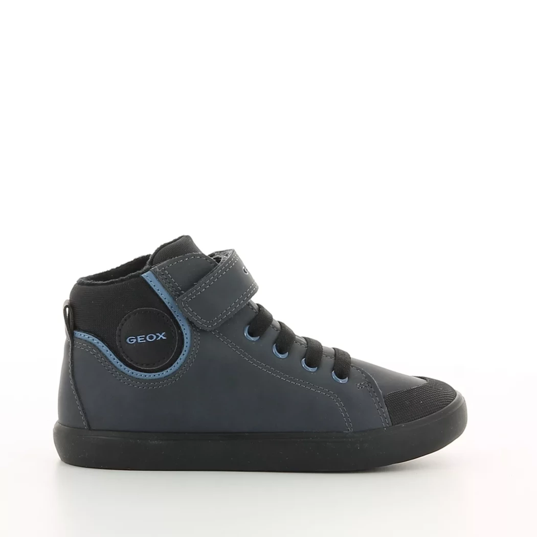 Image (2) de la chaussures Geox - Bottines Bleu en Cuir synthétique