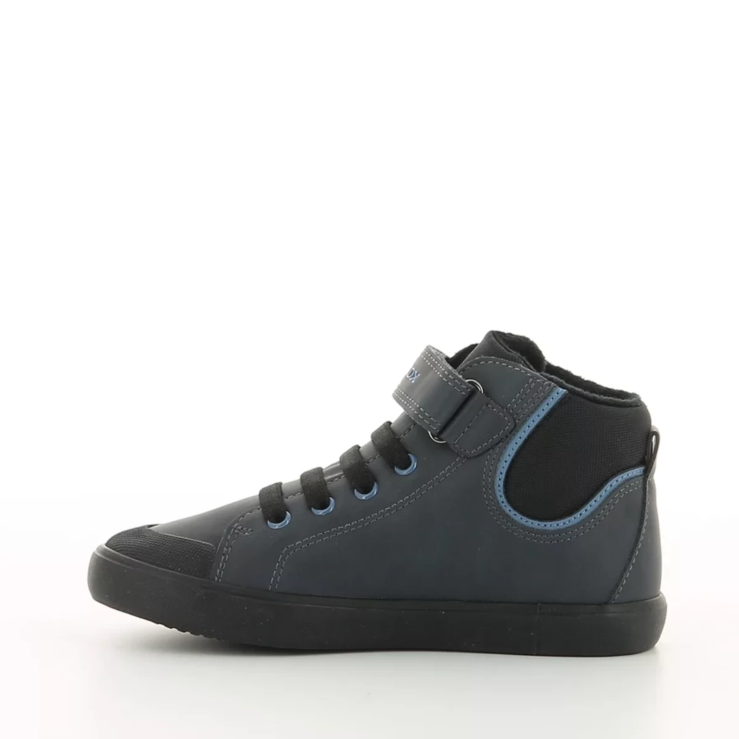 Image (4) de la chaussures Geox - Bottines Bleu en Cuir synthétique