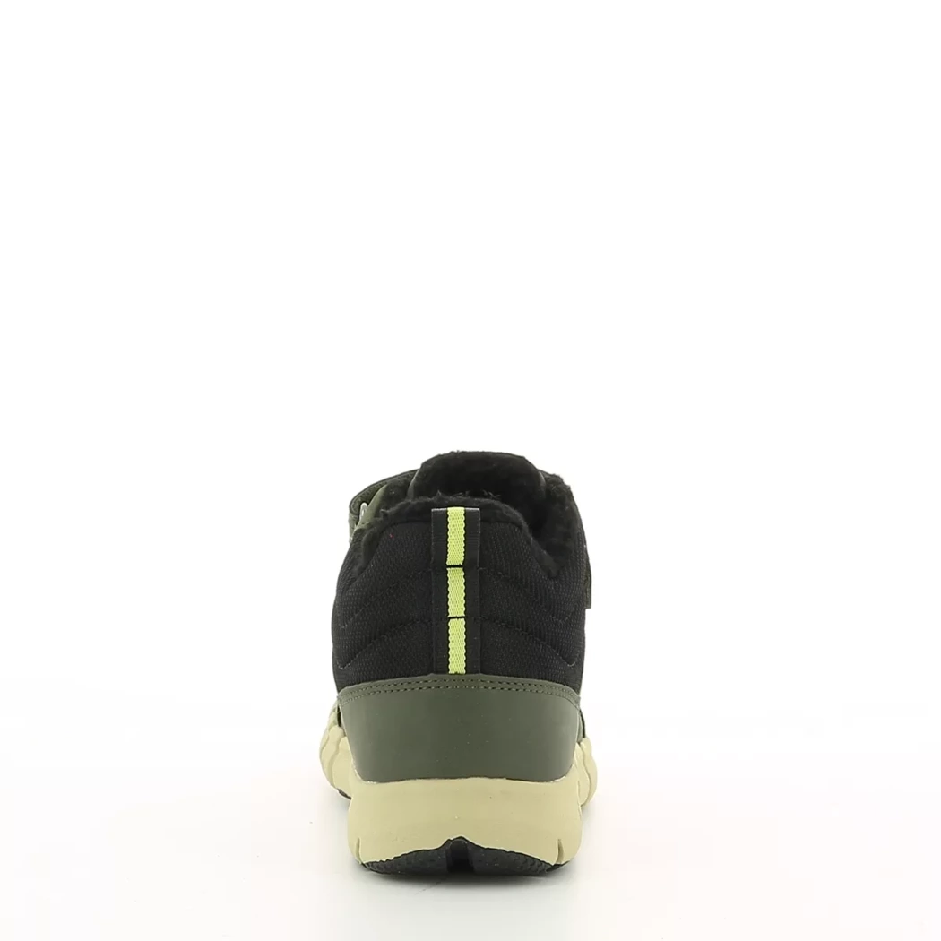 Image (3) de la chaussures Geox - Bottines Vert en Cuir synthétique