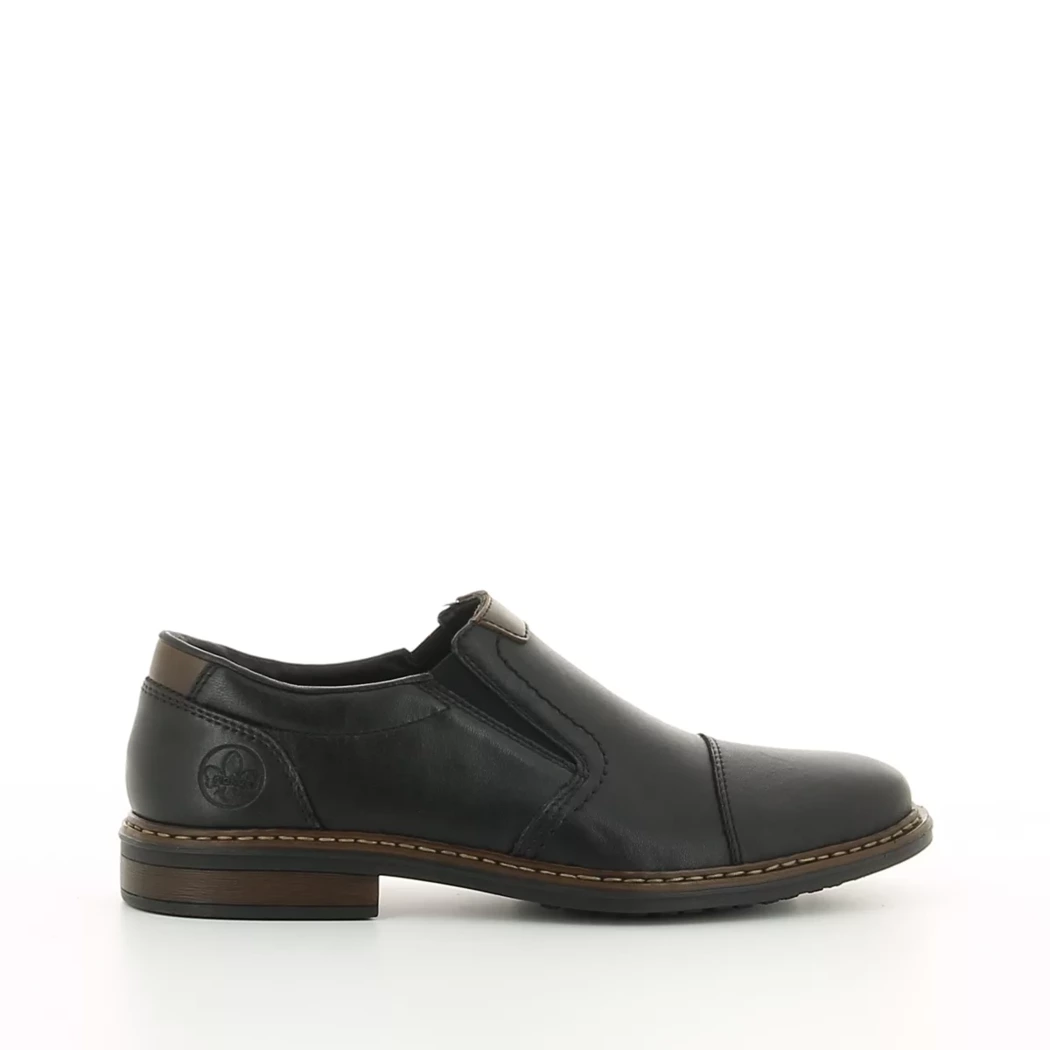 Image (2) de la chaussures Rieker - Mocassins Noir en Cuir Image (2) de la chaussures Rieker - Mocassins Noir en Cuir