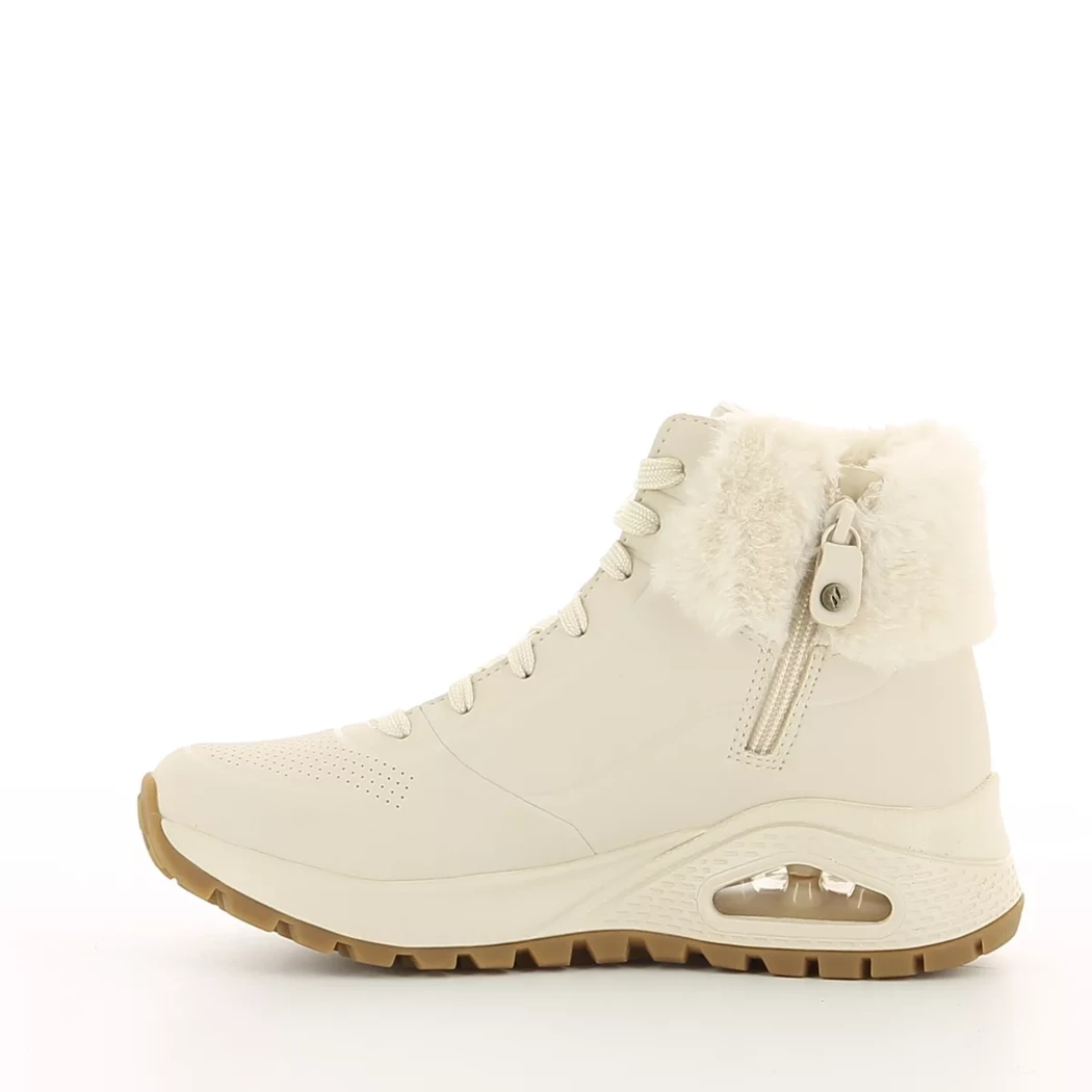 Image (4) de la chaussures Skechers - Bottines Blanc en Cuir synthétique Image (4) de la chaussures Skechers - Bottines Blanc en Cuir synthétique