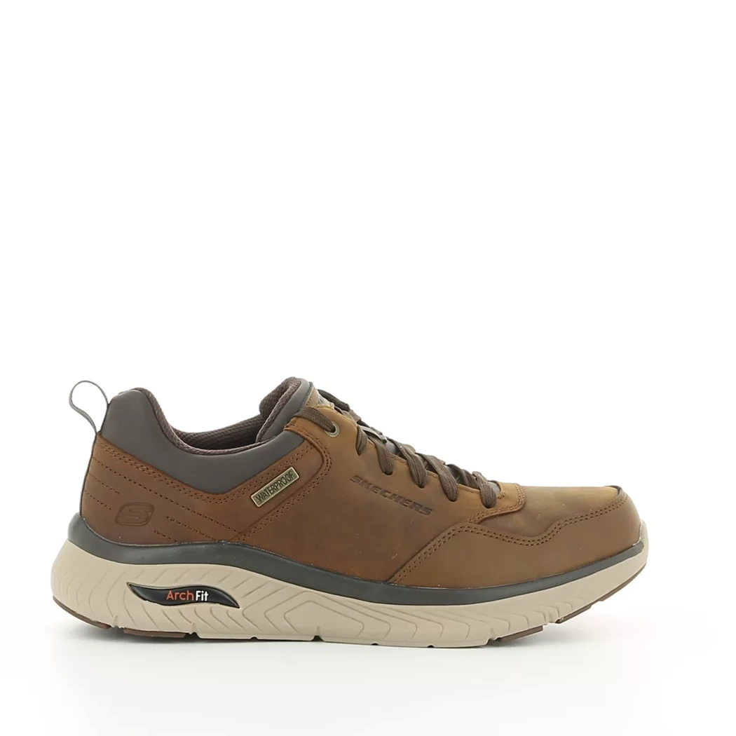 Image (2) de la chaussures Skechers - Baskets Cuir naturel / Cognac en Cuir synthétique Image (2) de la chaussures Skechers - Baskets Cuir naturel / Cognac en Cuir synthétique