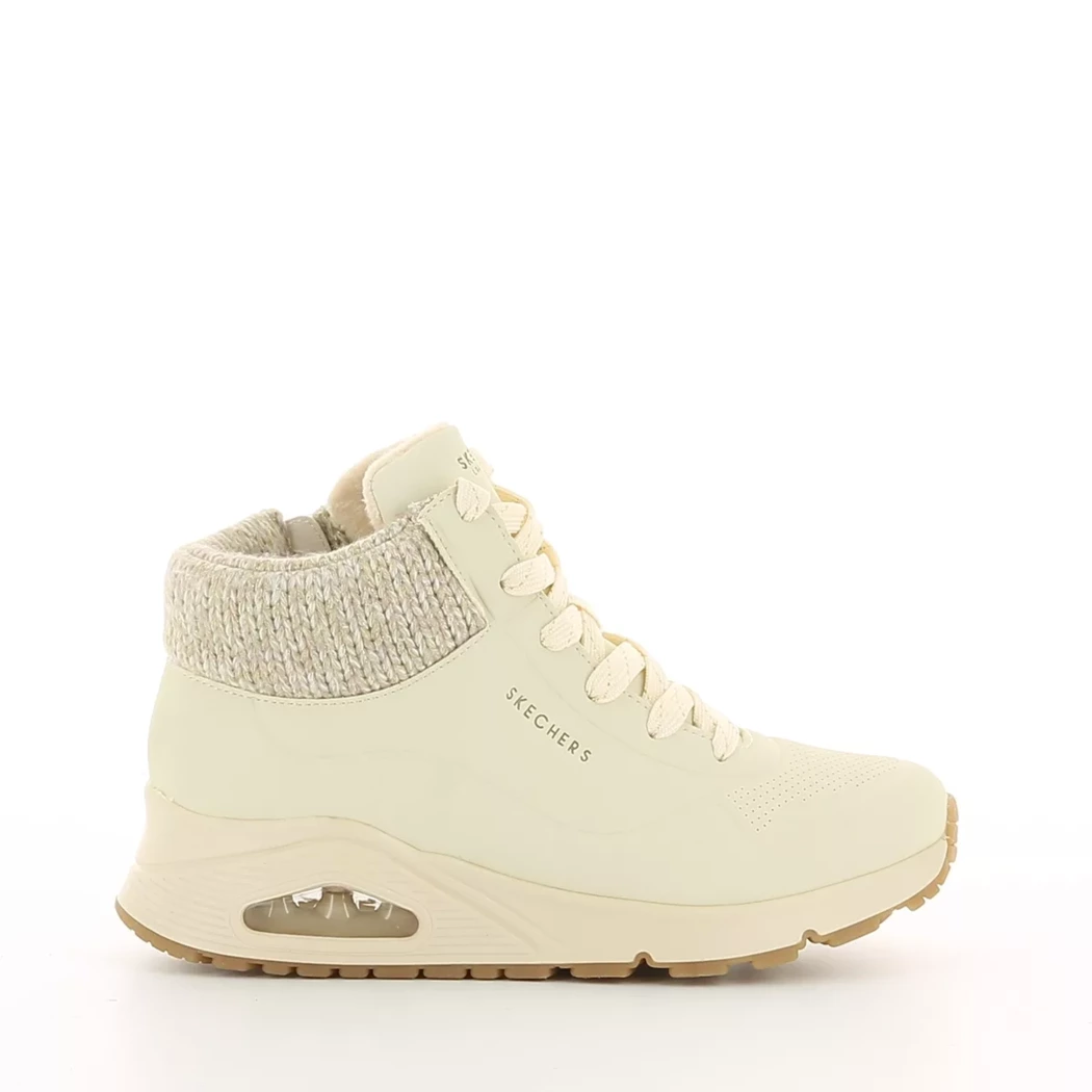 Image (2) de la chaussures Skechers - Bottines Beige en Cuir synthétique