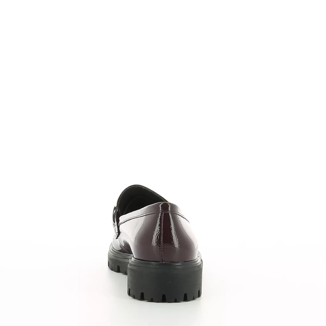 Image (3) de la chaussures Marco Tozzi - Mocassins Bordeaux en Cuir synthétique