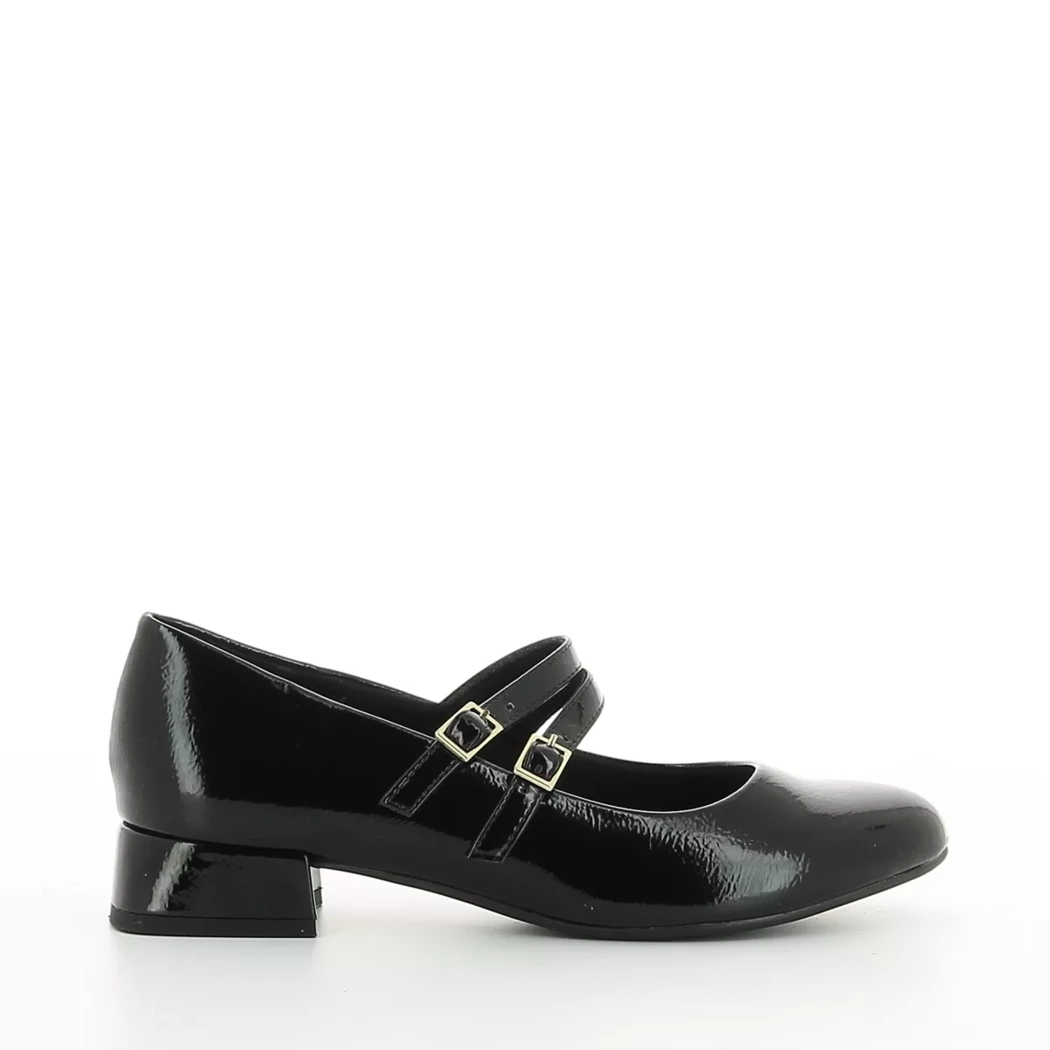 Image (2) de la chaussures Marco Tozzi - Ballerines Noir en Cuir synthétique