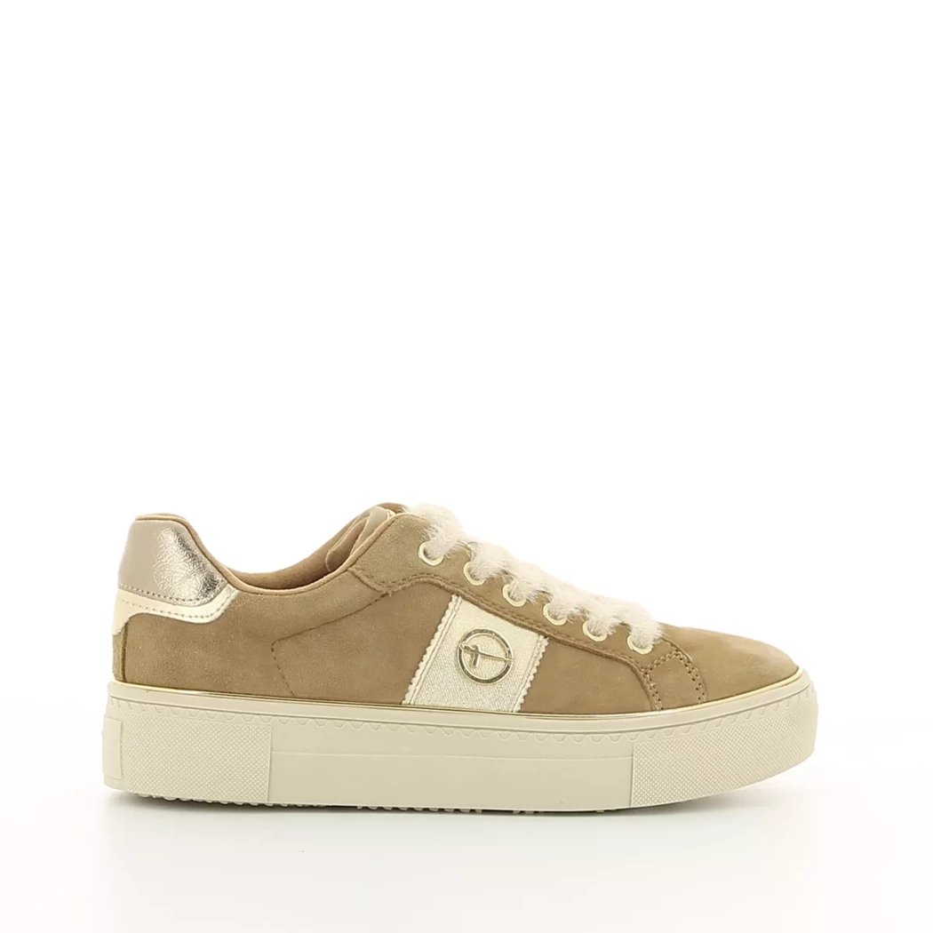 Image (2) de la chaussures Tamaris - Baskets Cuir naturel / Cognac en Cuir nubuck