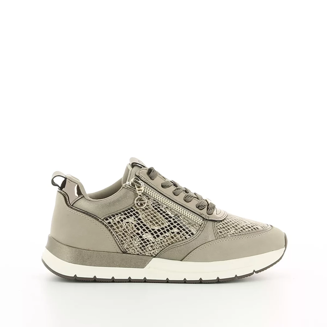 Image (2) de la chaussures Tamaris - Baskets Taupe en Multi-Matières
